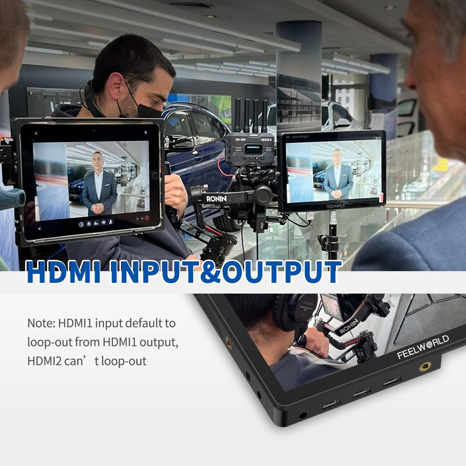 Amazon.com: FEELWORLD 10.1 Inch Ultra Bright 2000nit DSLR Camera